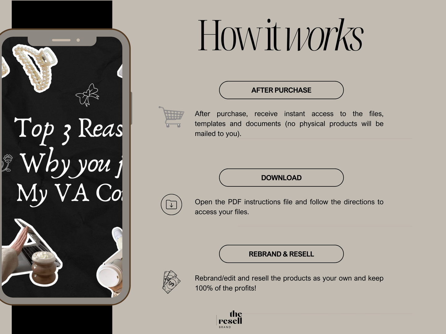 50 Dark Aesthetic Instagram Carousel Templates Canva | PLR + MRR Included | Editable Social Media Templates for IG Coaches + Brands