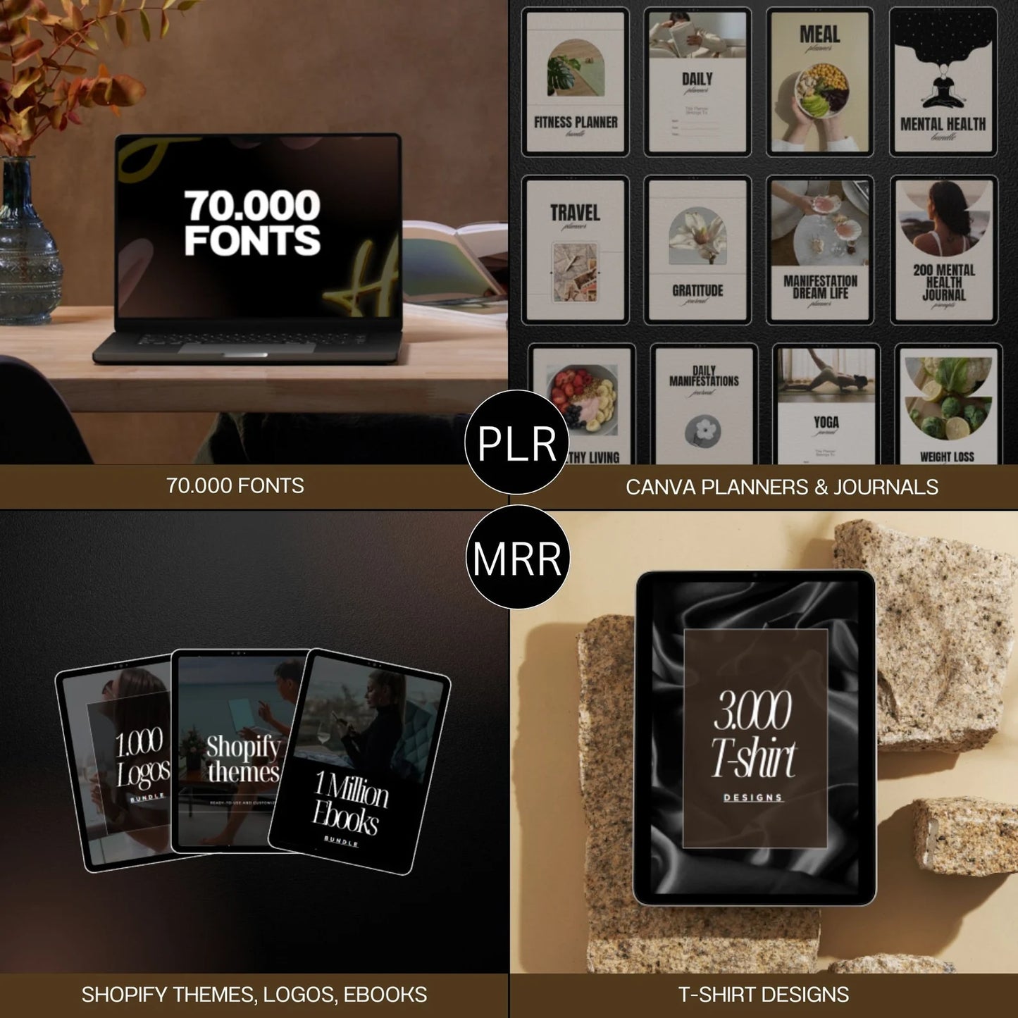 30+ Million Resell Digital Products Private Label Rights & Master Resell Rights (MRR) (PLR) Bundle | Make Passive Income Money Online