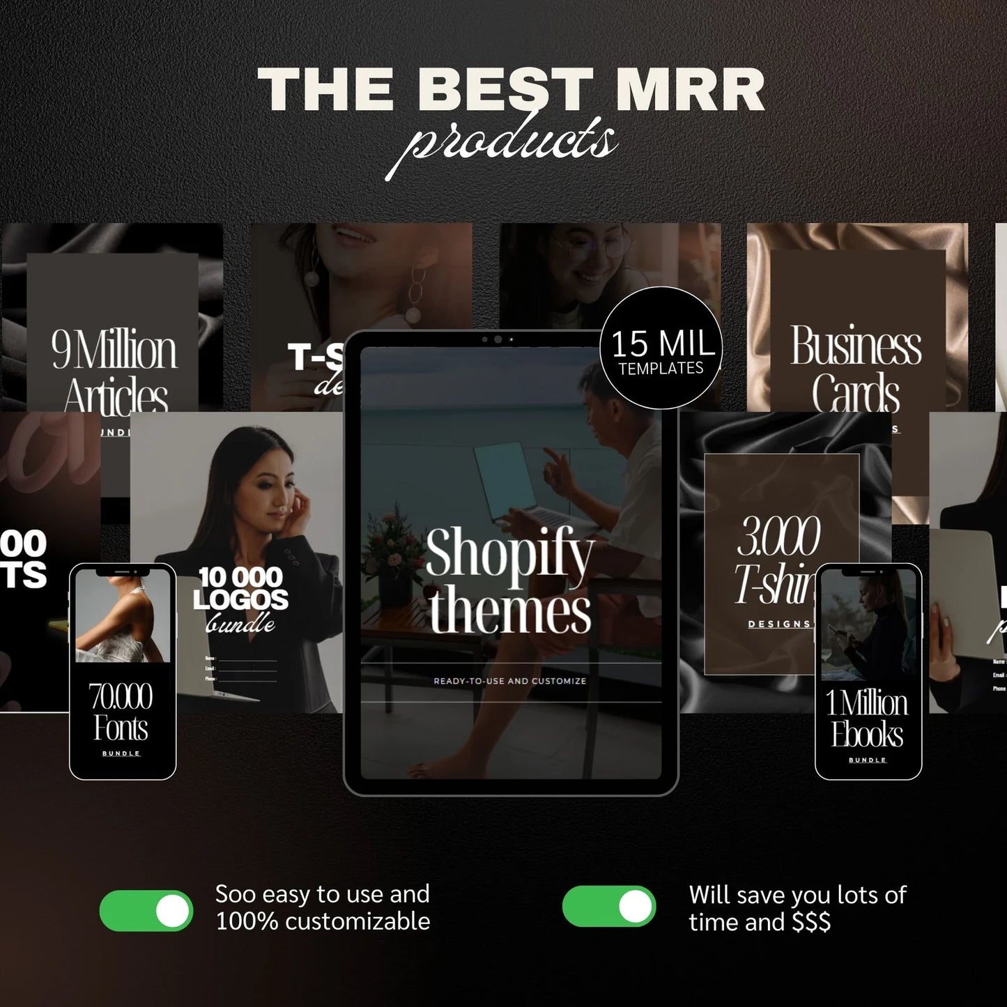30+ Million Resell Digital Products Private Label Rights & Master Resell Rights (MRR) (PLR) Bundle | Make Passive Income Money Online