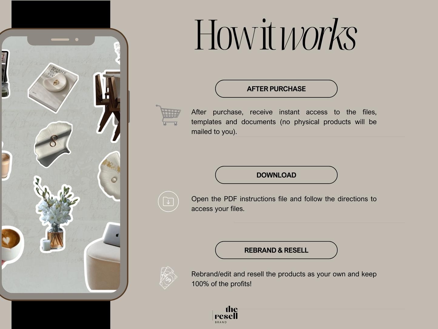 350+ Aesthetic Carousel Stickers for Instagram | PLR + MRR | Digital PNG Sticker Bundle for Social Media & Content Creators | Canva Template