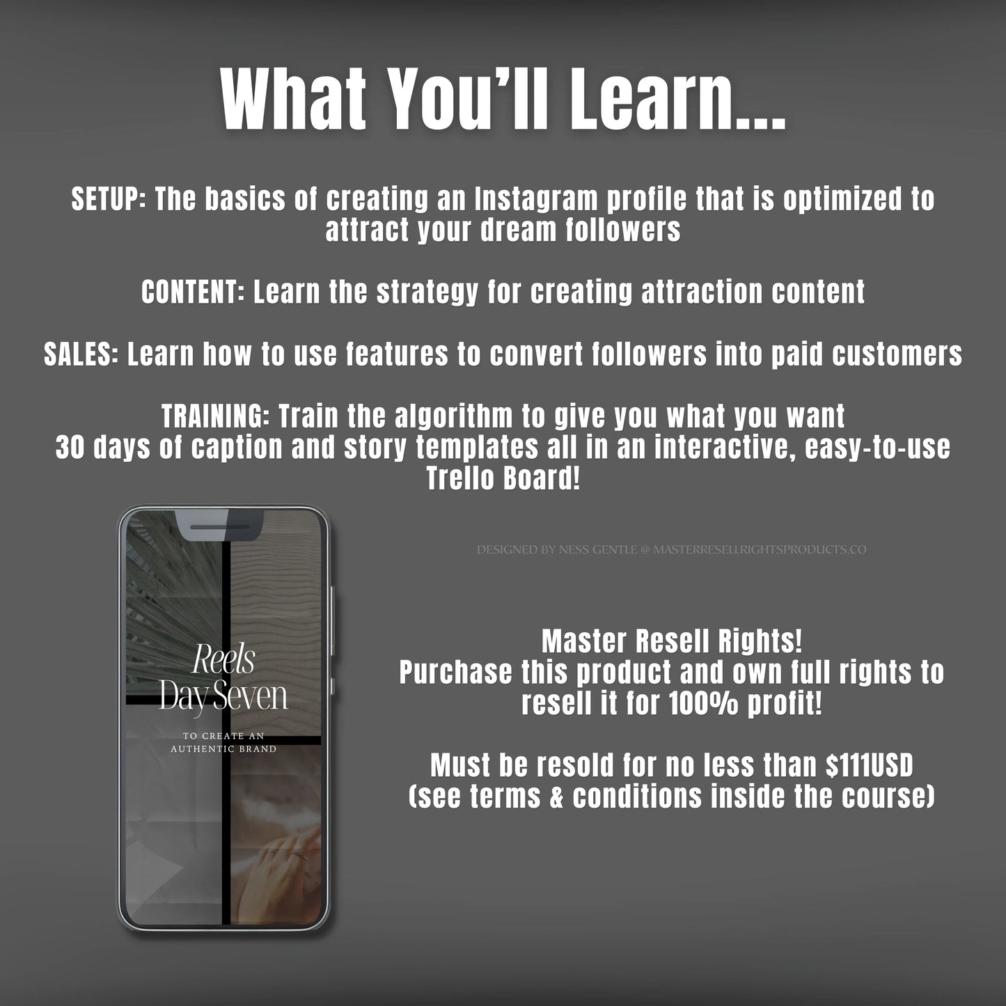 The Reel Attraction Instagram Masterclass | 30 Days of Prompts, Hooks and Captions | Digital Marketing Course with 100% MRR