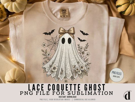 Cute Lace Ghost Png, Boo In Boojee, Halloween Boo Lace Bow Png, Halloween PNG, Boo Ghost Shirt Png, Cute Boo Halloween Sublimation Design