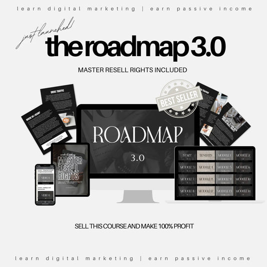 The Roadmap 3.0 | Roadmap to Riches Digital Marketing Course with 100% Master Resell Rights (MRR)