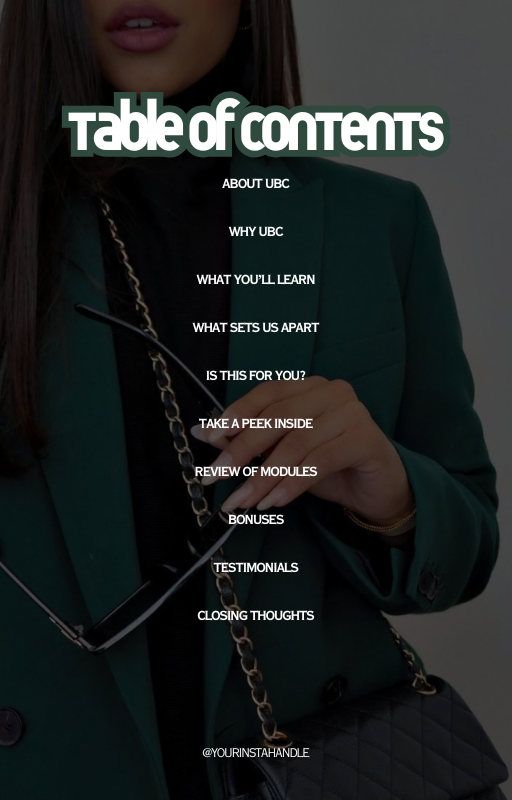 Free ebook: Official Ultimate Branding Course UBC Preview Sneak Peek Freebie | Viral Digital Marketing Course
