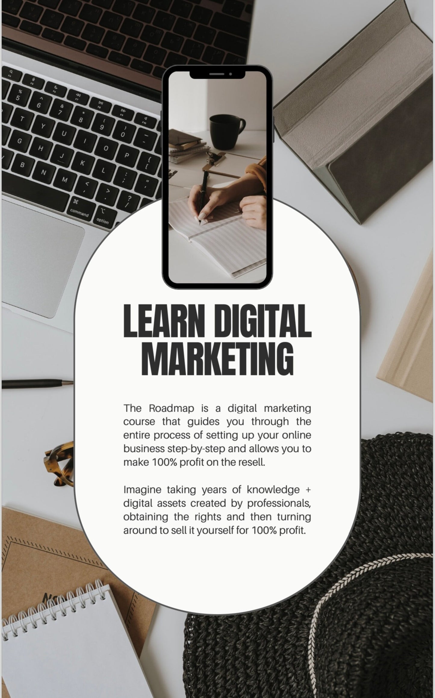 The Roadmap 3.0 | 100 Social Media Story Slides | Digital Marketing Success | Done For You Content | 100% MRR & PLR
