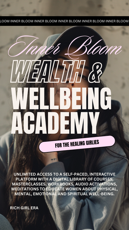 Inner Bloom: Women's Wellbeing Academy | Health, Wellbeing & Digital Marketing Course with 100% Master Resell Rights (MRR)