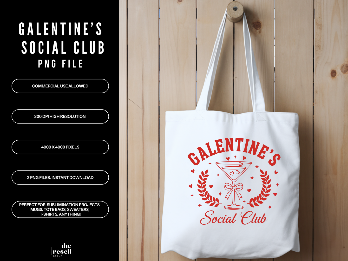Galentine’s Social Club 2 300 DPI PNG Files Set | Valentine Friends Sublimation Design | Girls Night Shirt Art | POD & Commercial Use