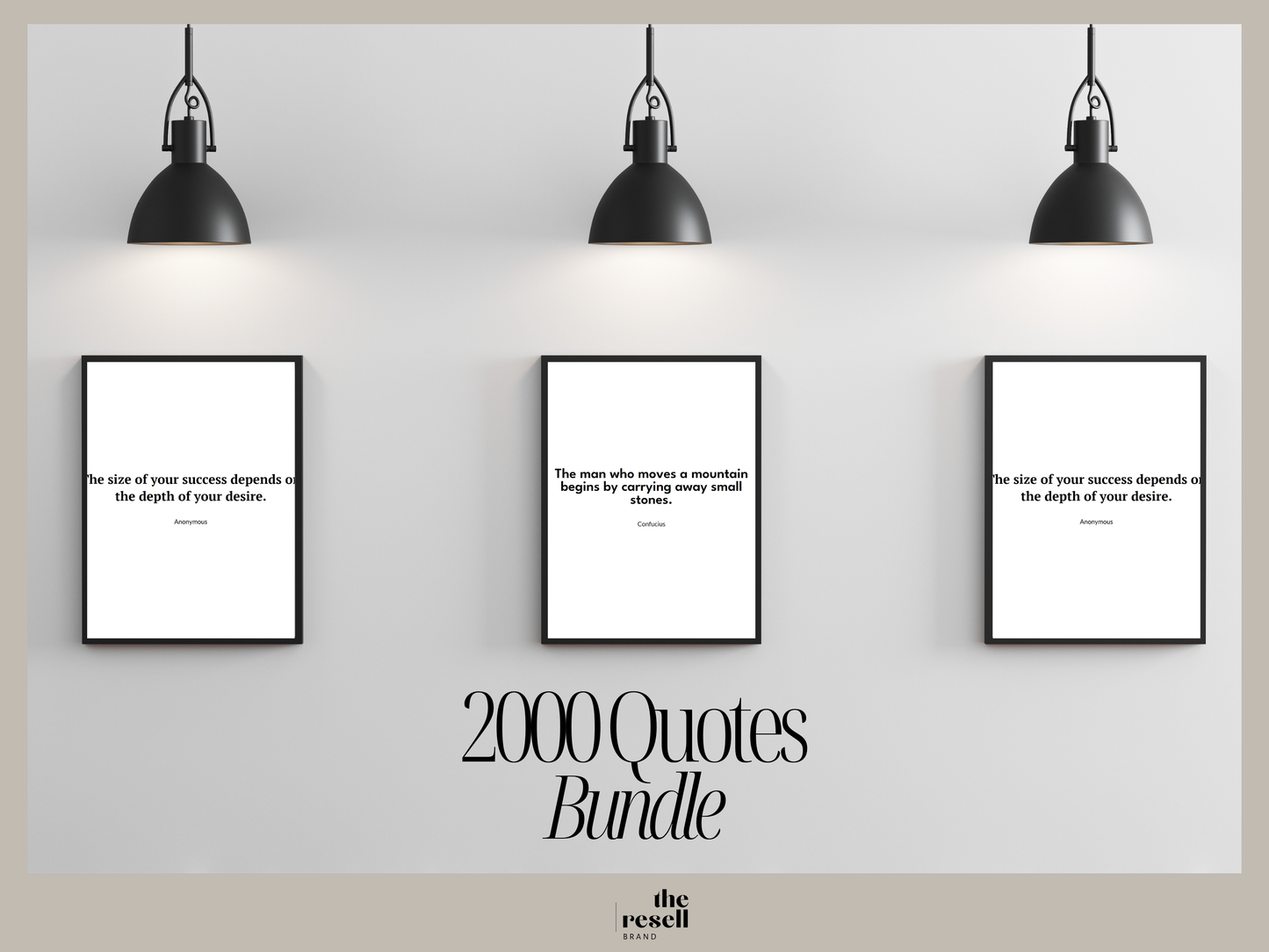 2000 Quotes Bundle | Great for Printable Wall Art, Print on Demand Products, Social Media, Quote Pages| JPG PDF | PLR Master Resell Rights