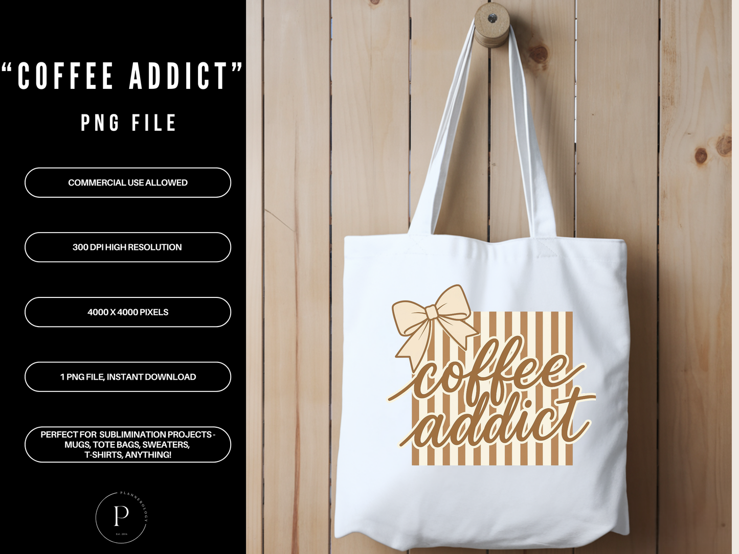 Coquette Coffee Addict PNG – Cute Bow Coffee Design, Girly Aesthetic Shirt Graphic, Cozy Cafe Sublimation File Download, POD Commercial Use