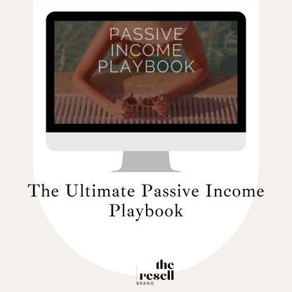 The Ultimate Passive Income Playbook + Instagram Reels Faceless Templates | Digital Marketing Guide | Master Resell Rights (MRR) | PLR