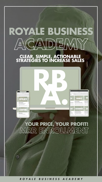 Free eBook: Royale Business Academy (RBA) Sneak Peek Freebie | Digital Marketing Course