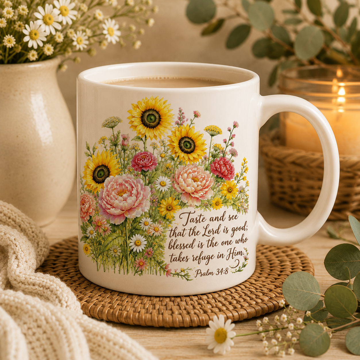 Inspirational scripture mouse pad sublimation file