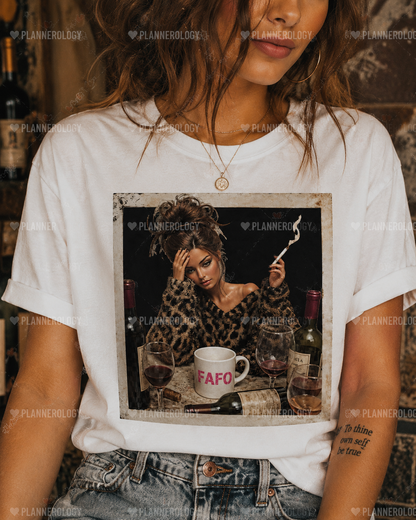 Trendy fashion girl sublimation graphic for shirts tote bags and mugs