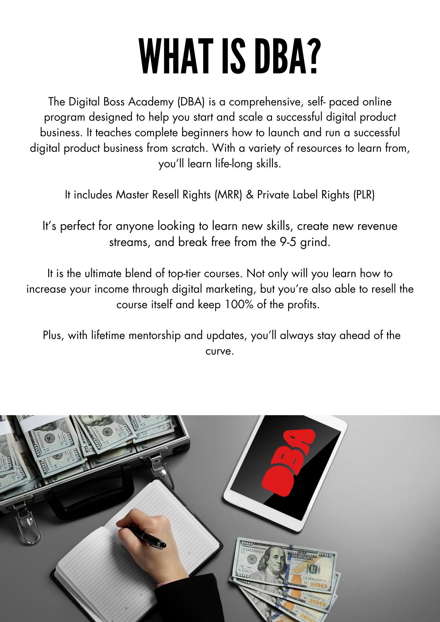 Free eBook: Digital Boss Academy DBA Sneak Peek Lead Magnet Freebie | Digital Marketing Course