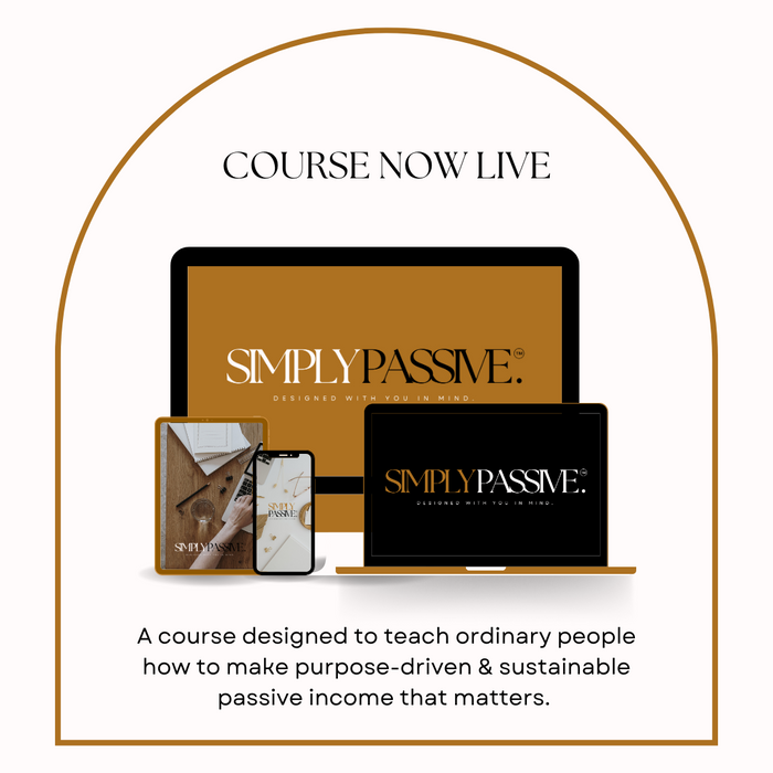 Simply Passive | Digital Marketing Course with 100% Master Resell Rights (MRR) | How to Make Passive Income By Selling Digital Products Online