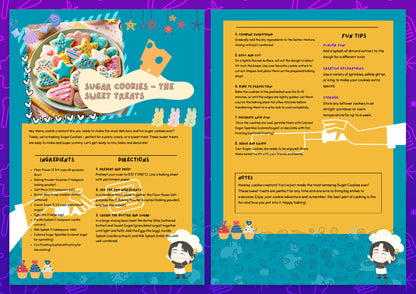Little Chef | 100 Kids Recipes Bundle | Private Label Rights PLR | Master Resell Rights MRR | Canva Editable Templates