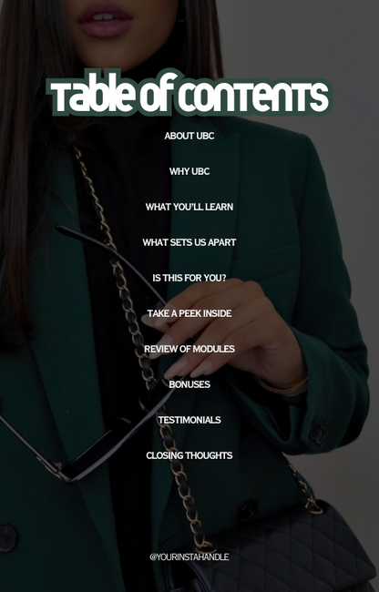 Free ebook: Official Ultimate Branding Course UBC Preview Sneak Peek Freebie | Viral Digital Marketing Course