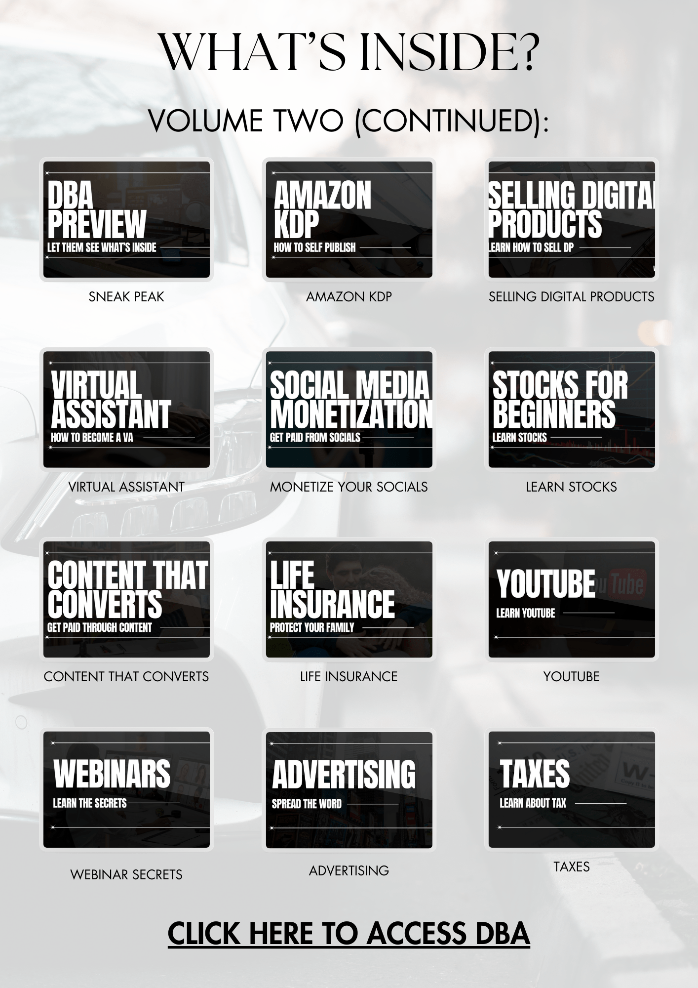 Digital Boss Academy (DBA) MRR Digital Marketing Course & PLR Community Vol 1 and 2 ON SALE 50% OFF