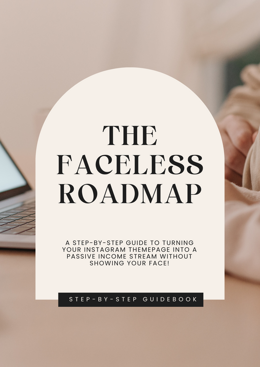 Free eBook: The Faceless Roadmap (Step-by-Step Guide to Faceless Digital Marketing on Instagram)