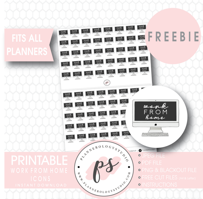 Various Chores Bujo Script & Icon Digital Printable Planner Stickers –  Plannerologystudio