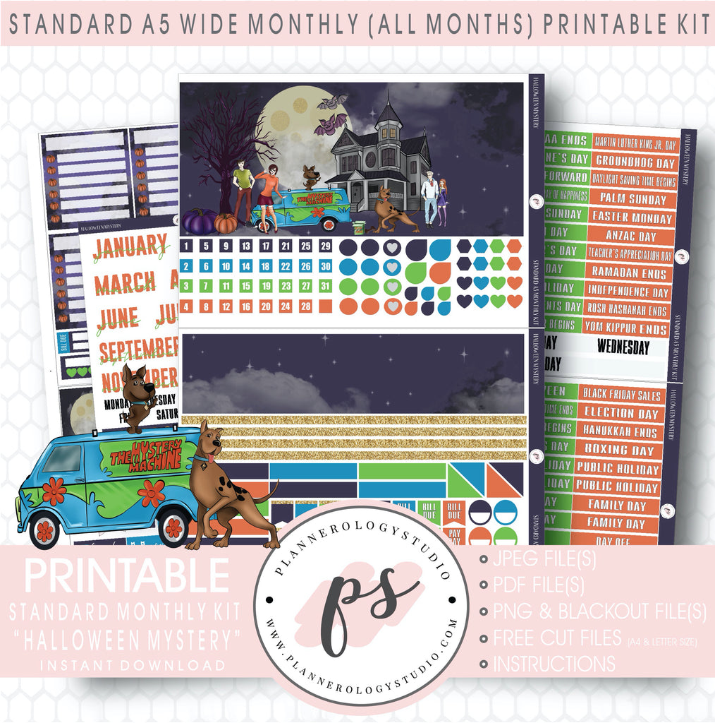 FALL Shopping PRINTABLE Stickers Black Friday Planner Kit 