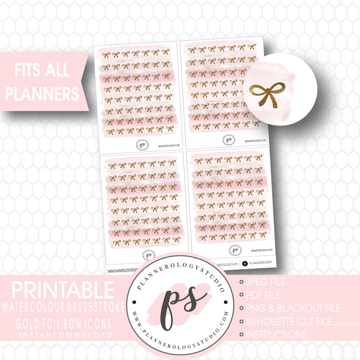 Joy Gold Glitter Specks Flags Printable Planner Stickers –  Plannerologystudio