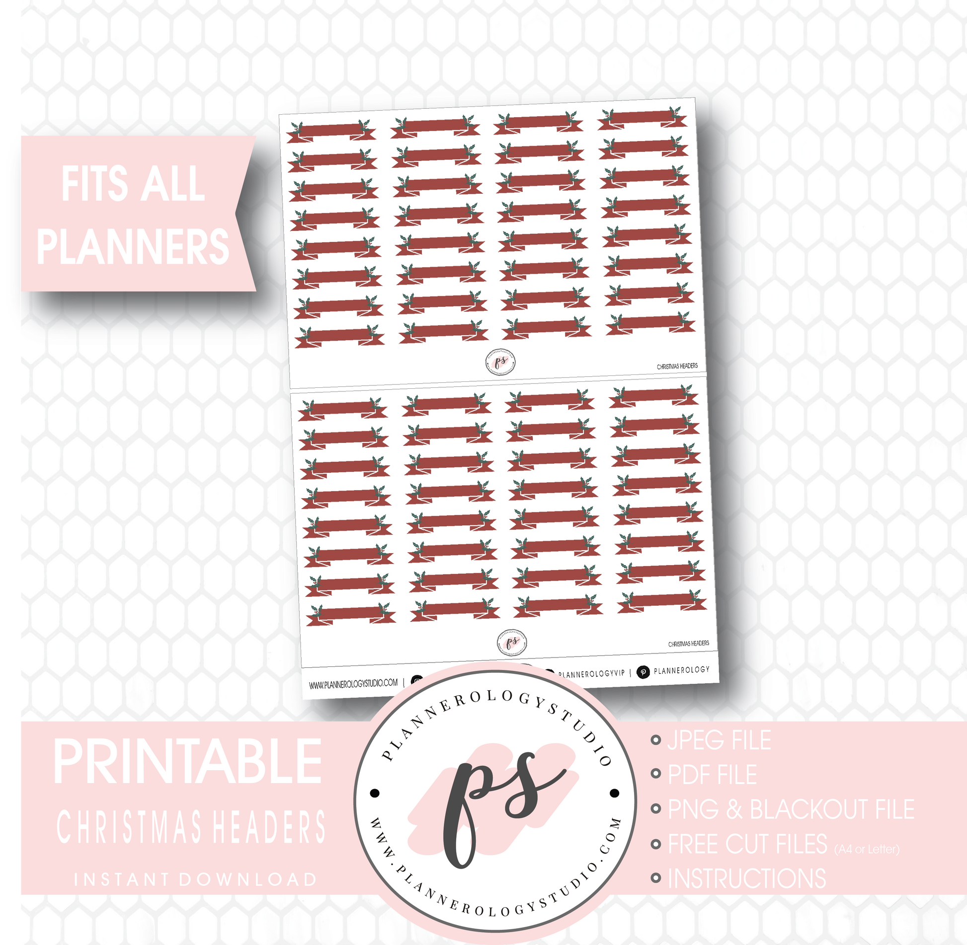 Christmas Headers Digital Printable Planner Stickers – Plannerologystudio christmas-headers-digital-printable-planner-stickers-plannerologystudio